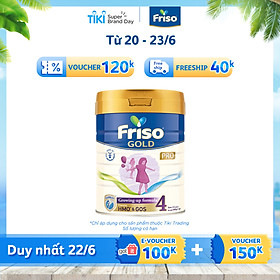 Sữa Bột Friso Gold Pro 4 Cho Trẻ Từ 2-4 Tuổi 800g