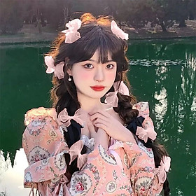 ￼Kẹp Tóc Hàn Quốc Kẹp Tóc Nơ Xinh Xắn cute Phong Cách Thời Trang Trẻ Trung