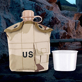 Water Bottle Kettle Bag Outdoor Bottle for Outdoor Activities Hunting Hiking