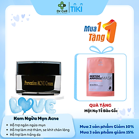 Kem Ngăn Ngừa Mụn Acne DR CELL 30g dưỡng trắng mờ thâm mụn ngăn ngừa mụn