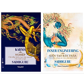 (Combo 2 Cuốn) Sadhguru (Karma - Nghiệp & Inner Engineering - Kiến Tạo Bản Thân) - (bìa mềm)