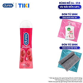 Gel bôi trơn Durex Play Strawberry 100ml