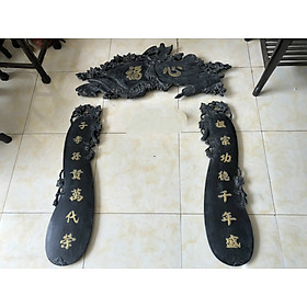 Mua Bộ khánh thư câu đối 1m05 gụ nam phi giả cổ