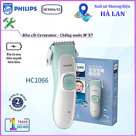 Tông đơ cắt tóc cho bé nhãn hiệu Philips HC1066 - Hàng Nhập Khẩu