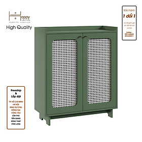 Mua  Happy Home Furniture  MEYDAN  Tủ giày cánh mây  85cm x 34cm x 100cm ( DxRxC)  TCM_056