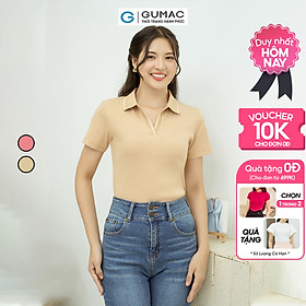 Áo polo trụ kiểu GUMAC ATD08047
