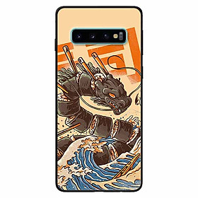 Ốp lưng dành cho Samsung S10 Plus mẫu Rồng Shushi