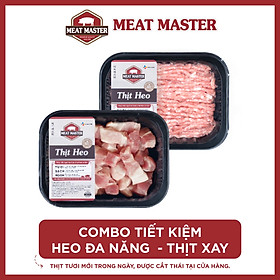 Combo Heo tiết kiệm Heo đa năng - Thịt xay Meat Master ( 400 G ) - Giao nhanh