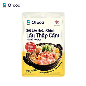 Sốt lẩu hoàn chỉnh O'food gói 180g, có 5 vị