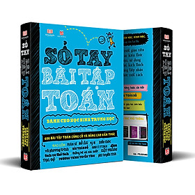 Sách Toán Học - Sổ Tay Bài Tập Toán - Á Châu Book - Tổng Hợp Kiến Thức Toán Học Từ Lớp 4 Đến lớp 9