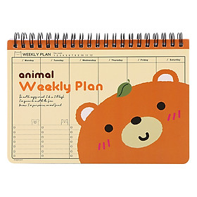 Sổ Kế Hoạch Lò Xo Weekly Plan 150 Trang (18.5 x 12.8 cm)