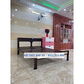 Giường ngủ gia đình sắt hộp cao cấp kích thước 1M6X2M