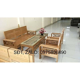 Mua Bàn ghế phòng khách gỗ sồi Nga giá đã bao gồm phí ship