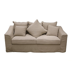 Mua Sofa Vải 3 Chỗ Juno Lario 196 x 86 x 84 cm (Kem)