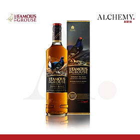 Rượu The Famous Grouse Smoky Black Scotch Blended Whisky 40% 1x0.7L