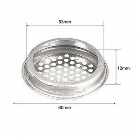 Mua Loa inox / lỗ thông hơi tủ nhôm kính