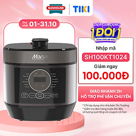 Mua Nồi Áp Suất Điện Tử Đa Năng 5 Lít Sunhouse Mama SHD1580 - Hàng chính hãng