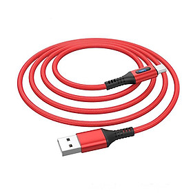 Mua Cáp Sạc Hoco U79 Type C - 1.2M - Ngắt điện thông minh - hàng chính hãng