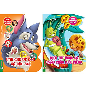 Combo Những Câu Chuyện Tuyệt Vời (2 Quyển): Chú Nai Bambi Thân Thiện + Kiến Tốt Bụng Và Châu Chấu Lười Biếng