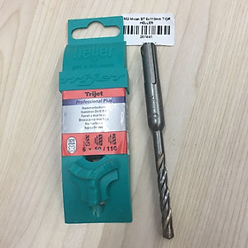Mũi khoan Heller SDS Plus trijet (3 ngạnh) 6x110mm 267441