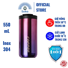 Mua Ly Giữ Nhiệt SOIKA SB01550 Bằng Thép Không Gỉ Inox 304 550ml