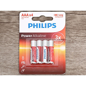 Mua Pin AAA Philips vỉ 4 viên