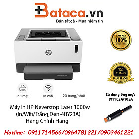 Máy in Laser HP Neverstop 1000W (4RY23A) - Hàng Chính Hãng