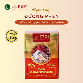 Đặc sản Khánh Hòa - Yến Chưng đường phèn 70ml Hủ lẻ DT NEST DT FOOD