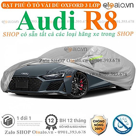 Bạt che phủ xe ô tô Audi R8 3 lớp cao cấp