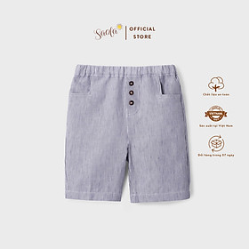 Quần Short Linen Cho Bé Trai Sành Điệu - MUDELI PANTS - PAL012 - SAOLA KIDS CLOTHING