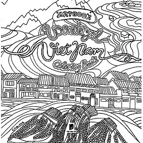 Wonderful Vietnam Coloring Book