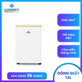 Máy hút ẩm gia đình Kosmen KM-12N - Hàng Chính Hãng