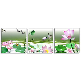 Mua Tranh bộ ba treo tường phong cảnh Thế Giới Tranh Đẹp