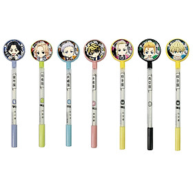 Set 2 Bút bi nước Tokyo Revengers chi bi nhiều thành viên