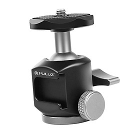 2 in 1 Cold Shoes Tripod Ball Head Adapter 1/4 inch Holder for DSLR Cameras