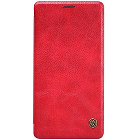 Bao da cao cấp chính hãng Nillkin QIN Series cho Samsung Galaxy A7 2015 - Đỏ