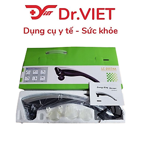 Máy Massage ENERGY KING LC-2007AA Chính Hãng – Model LC-2007AA – Động Cơ Mạnh, Lực Massage Sâu – Giảm Đau Cổ Vai Gáy, Lưng, Chân – 2 Chế Độ Rung, Hoạt Động Êm  – Thiết Kế Bền Bỉ, Cầm Nắm Chắc Chắn – Thư Giãn Toàn Thân Hiệu Quả