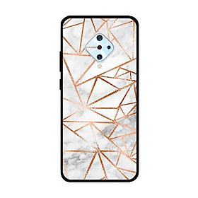 Ốp Lưng in cho Vivo S1 Pro/ Vivo V17 Mẫu NỀN ĐÁ HOA 10 - Hàng Chính Hãng