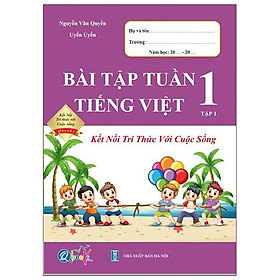 Bài Tập Tuần Tiếng Việt 1 – Tập 1 (Kết Nối) (2021)