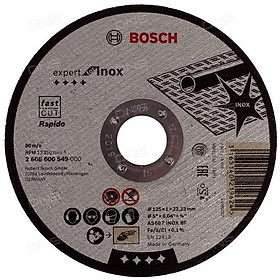 Mua Đá cắt Bosch 125x1x22.2mm (Inox) - Expert for Inox 2608600549 - Made in Germany - Hàng Chính Hãng