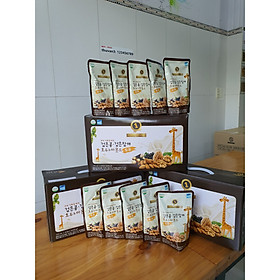 Sữa óc chó hạnh nhân đậu đen Hàn Quốc - Thùng 20 gói 195ml/gói Golden Health