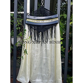 Võng lưới hàn quốc, chất liệu polyester cao cấp, làm thủ công loại dài 2m35 phù hợp cho đa số khung võng xếp