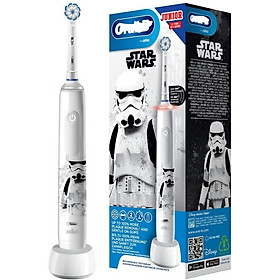 BÀN CHẢI ĐÁNH RĂNG ĐIỆN BRAUN ORAL-B JUNIOR STAR WARS 6 YEARS+ Hàng Chính Hãng