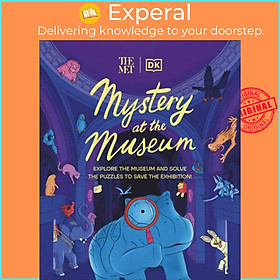 Sách - The Met Mystery at the Museum - Explore the Museum and Solve the Puzzles t by Helen Friel (UK edition, hardcover)