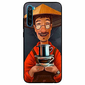 Ốp lưng in cho Xiaomi Redmi Note 8 Cà Phê Phin