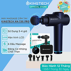 Máy Massage Cầm Tay Cao Cấp KINGTECH KH-720 Pro - 20 Cấp Độ, Hỗ Trợ Mát Xa Chuyên Sâu, Giảm Đau Cơ, Cứng Khớp - Bản Nâng Cấp