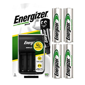 Mua Máy sạc Pin ENERGIZER CHVC4 (kèm 4 viên pin sạc AA 1300 mAh) (Bao bì mới)