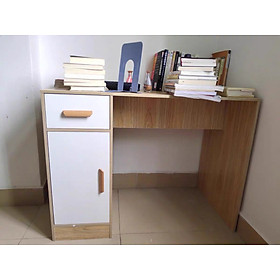 Mua Bàn học bàn làm việc có ngăn kéo và hộc tủ gỗ MDF nhập khẩu chống ẩm cao cấp