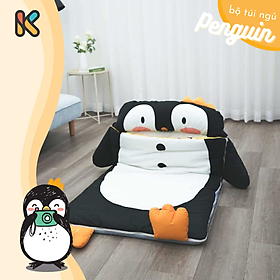 Bộ Túi Ngủ Em Bé Penguin K-Bedding