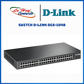 Mua Bộ Chia Mạng Switch D-Link DGS-1048 48 Cổng RJ45 10/100/1000Mbps Vỏ Kim Loại - Hàng Chính Hãng